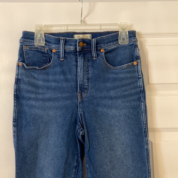 Madewell Stovepipe Jeans size 28 inseam 26” excellent condition - Picture 2 of 12